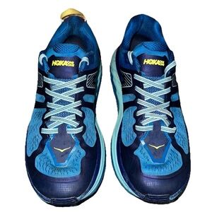 Hoka One One Blue Athletic Shoes